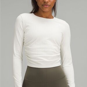 Lululemon Ribbed All it Takes Longsleeve in Opal